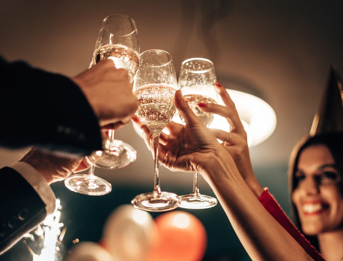 champagne toast