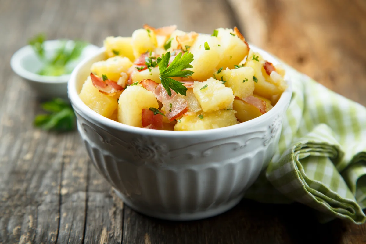 Mediterranean potato salad