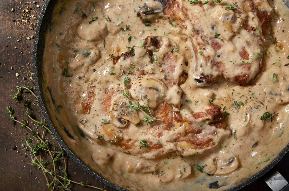 smothered pork chops