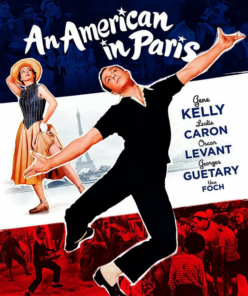 "An American in Paris" starring Gene Kelly a 1951 American musical film.