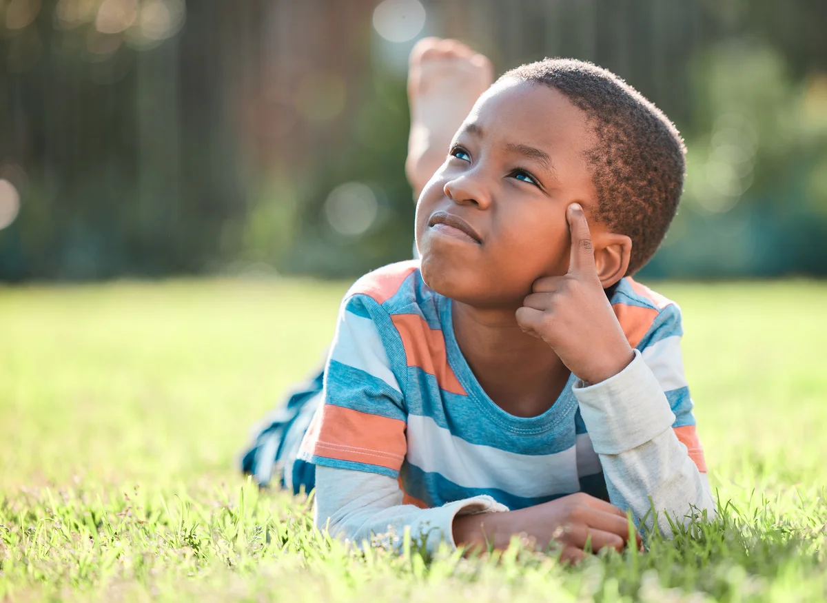 child daydreaming