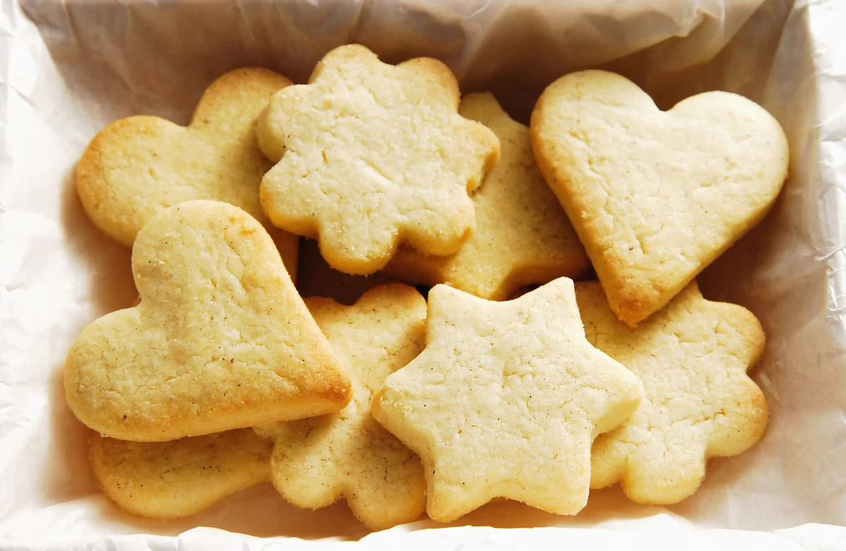 homemade shortbread cookies