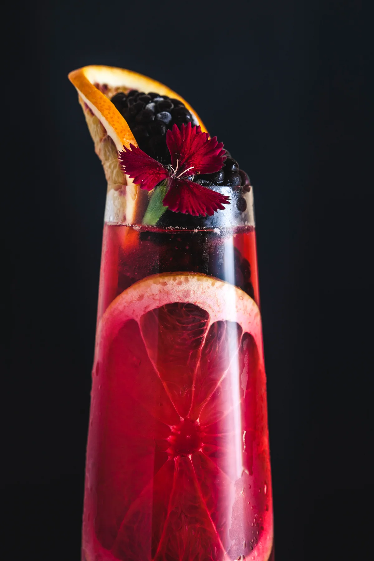 Ruby Red Grapefruit Cocktail Close Up