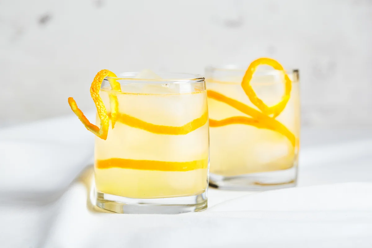 orange peel water