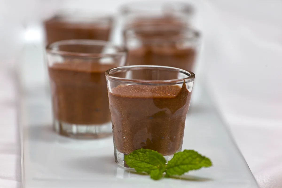 chocolate pudding shots