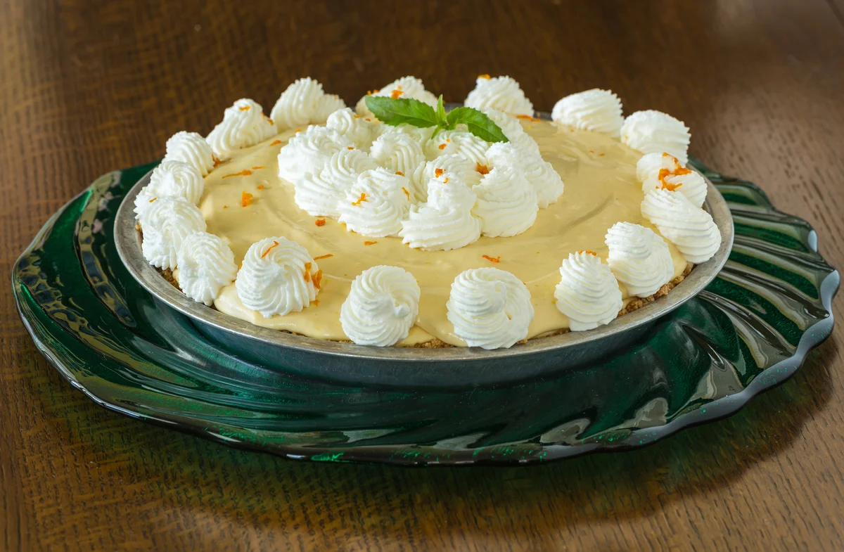 orange icebox pie