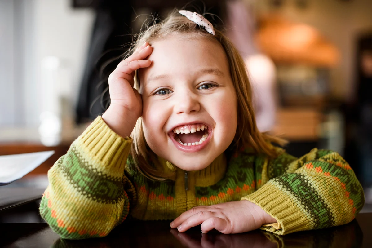 Laughing girl