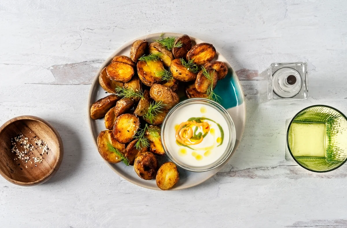 roasted potatoes
