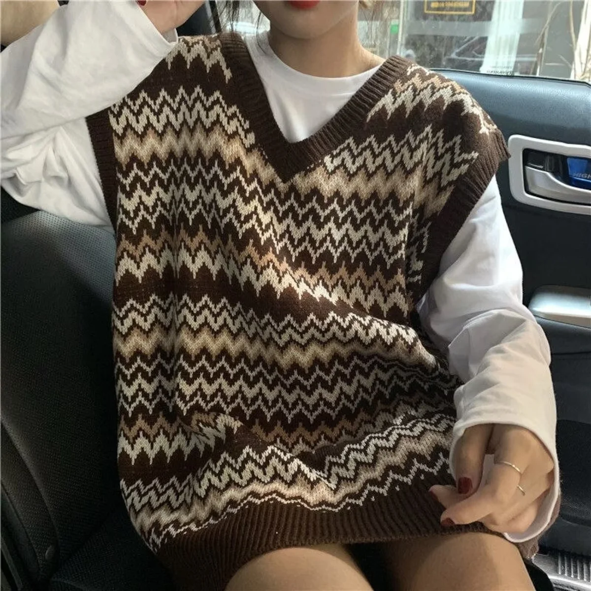 Dark Academia Clothing Sweater Vest For Women