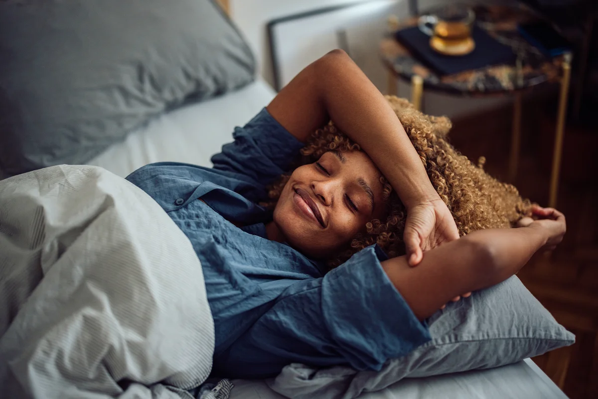 sleeping well