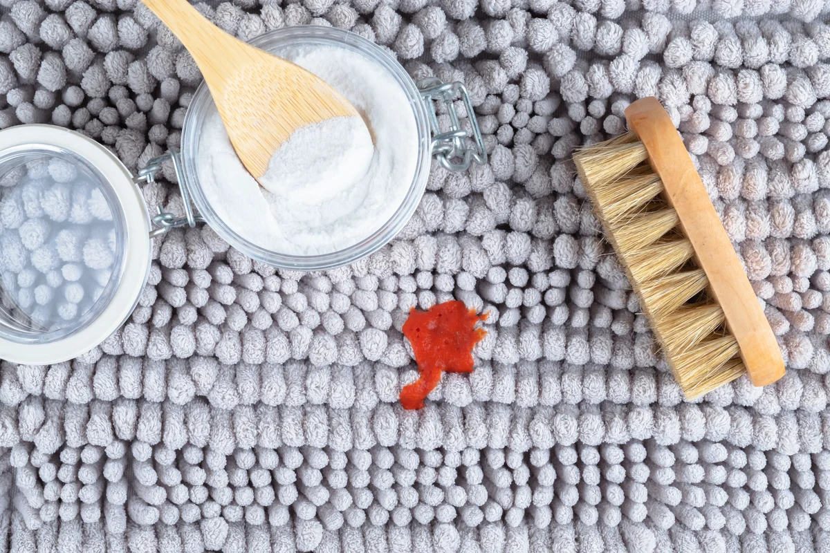 spill on carpet