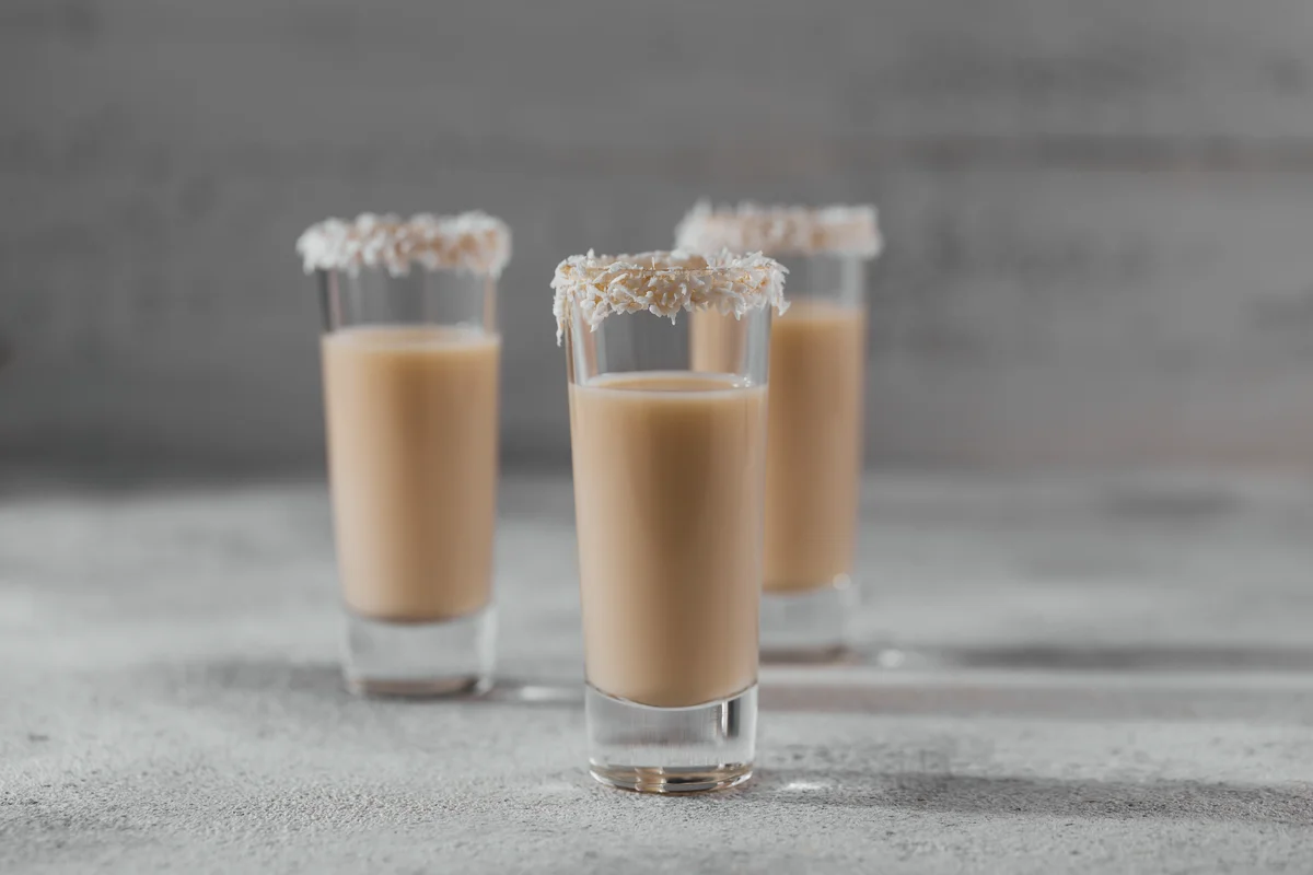 coconut alcohol shot