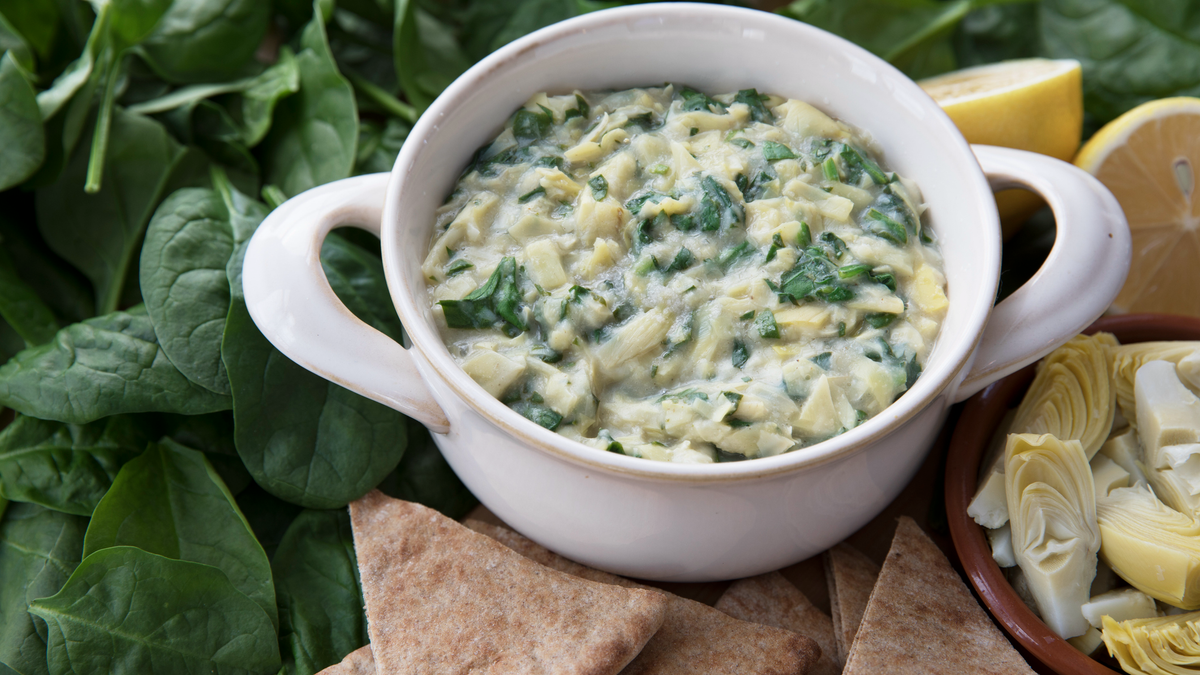 An Easy Vegan Hot Spinach Artichoke Dip Recipe Perfect for Parties