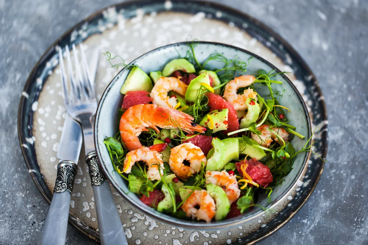 shrimp salad