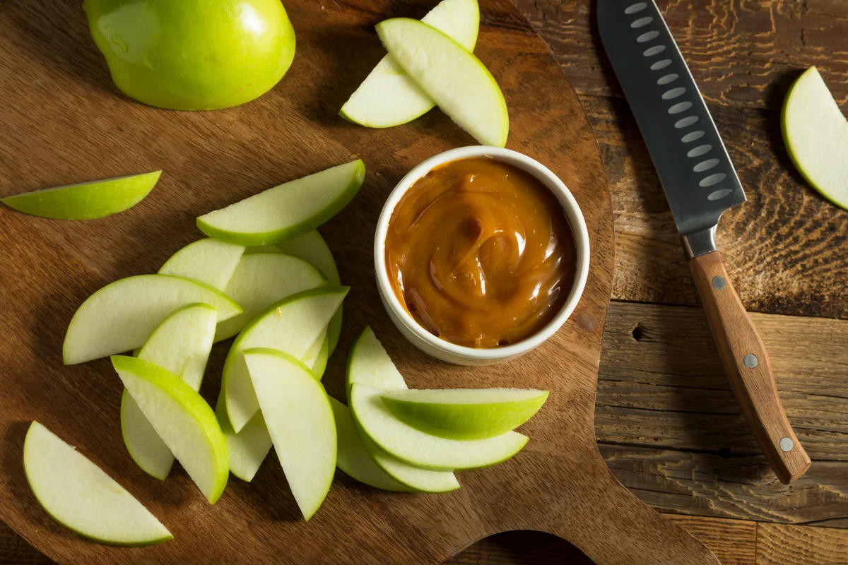 butterscotch fruit dip