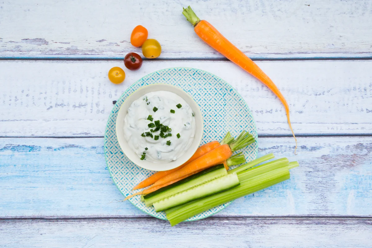 veggies and dip