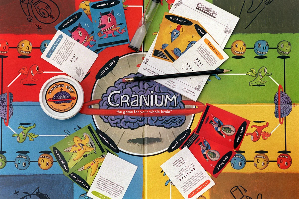 The popular new board game, Cranium - Getty Editorial