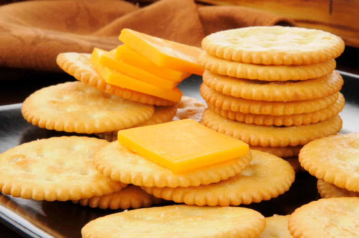 cheese and crackers