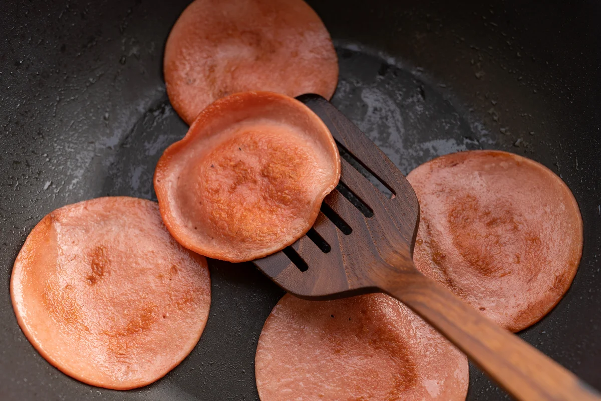 frying bologna
