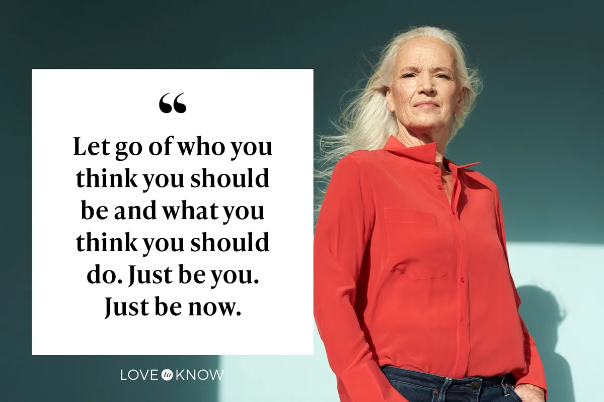 Confident mature woman