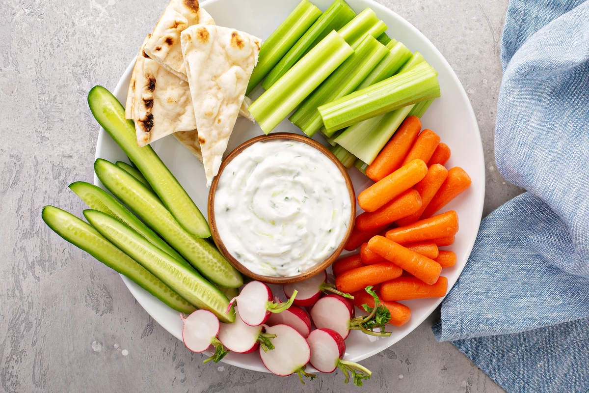 veggies and dip