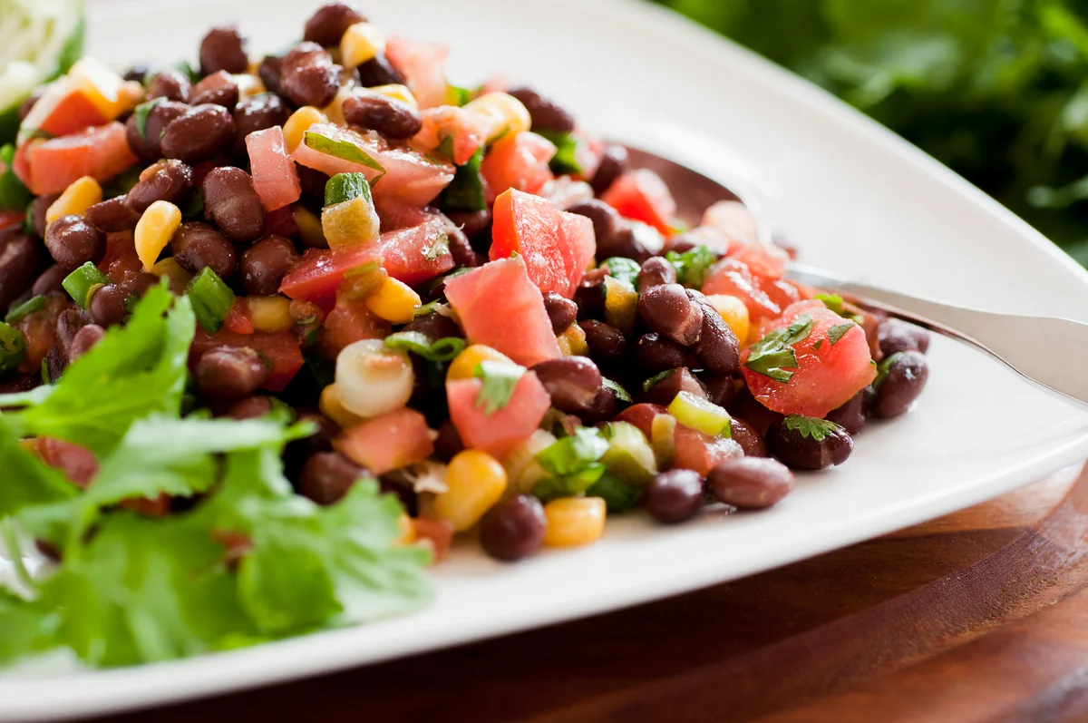black bean salad