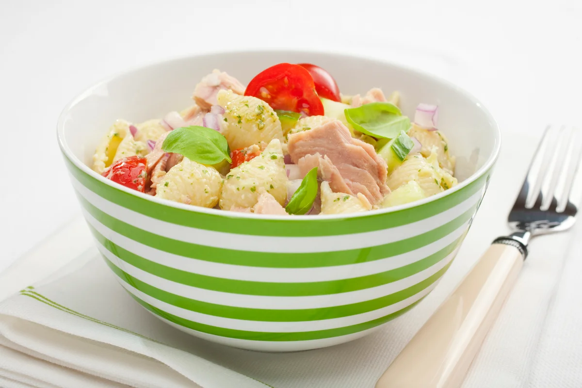 pasta salad with tuna