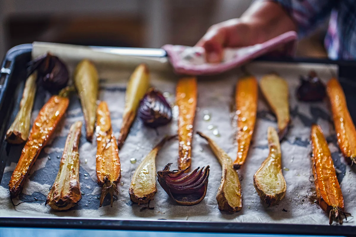 roasted root vegetables