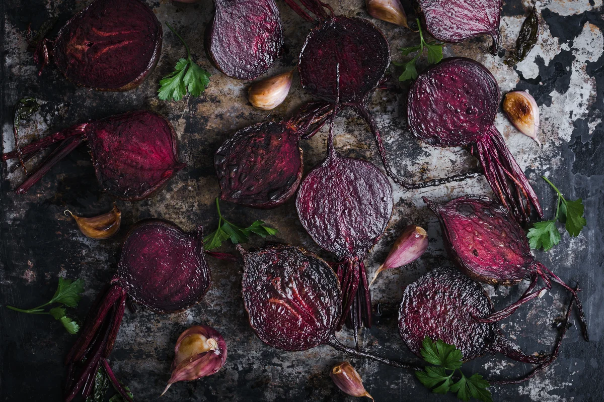 roasted beets