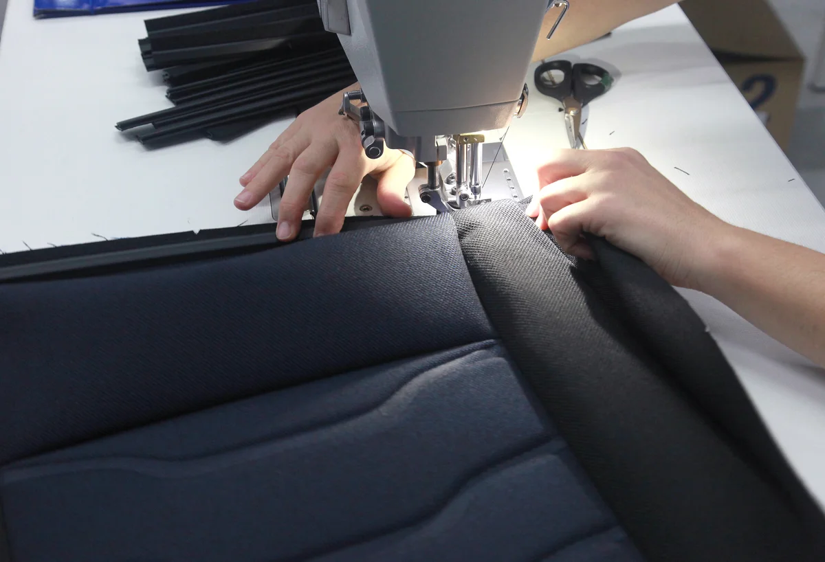 Sewing car seat cover