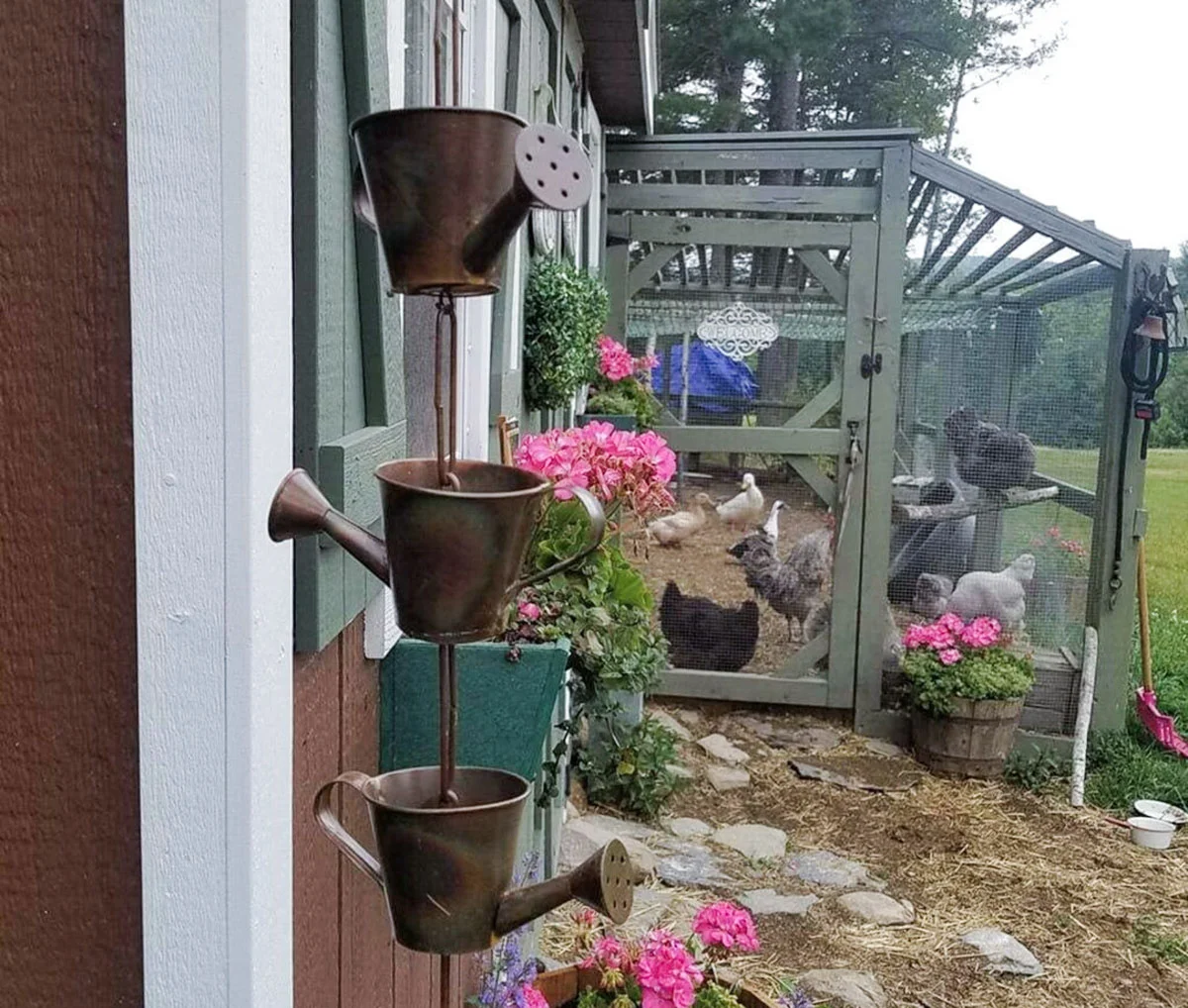 Watering Can Rain Chain