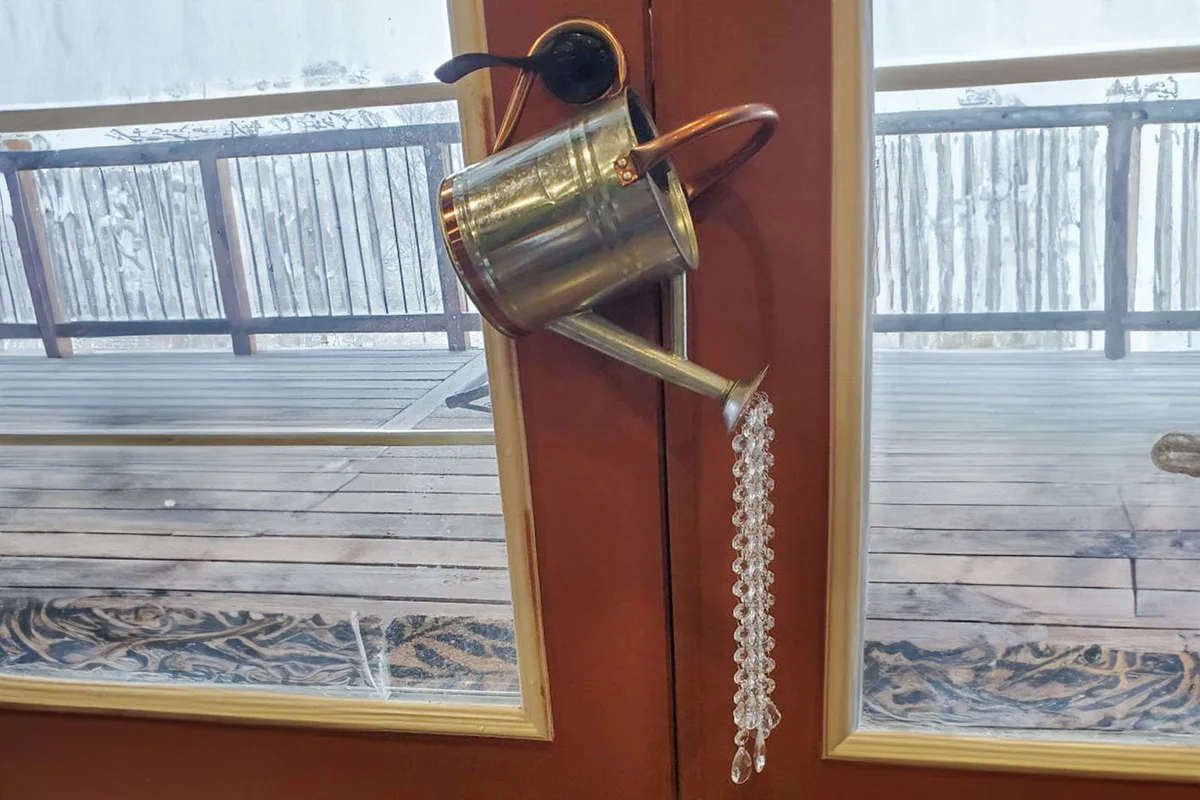 Crystal Pouring Water Watering Can