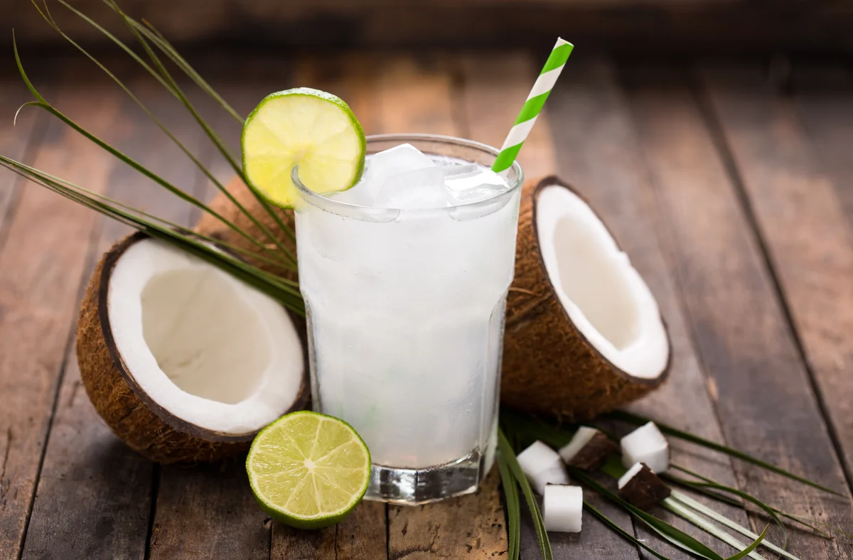 coconut lime drink