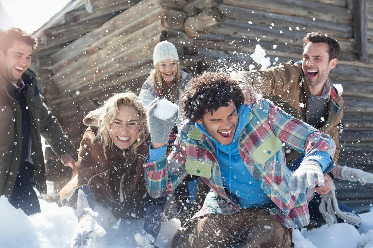 snowball fight