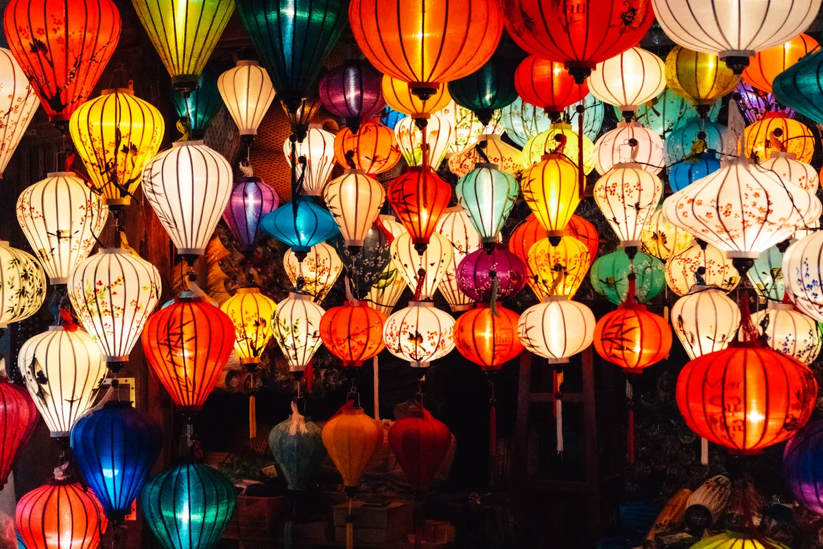 paper lanterns