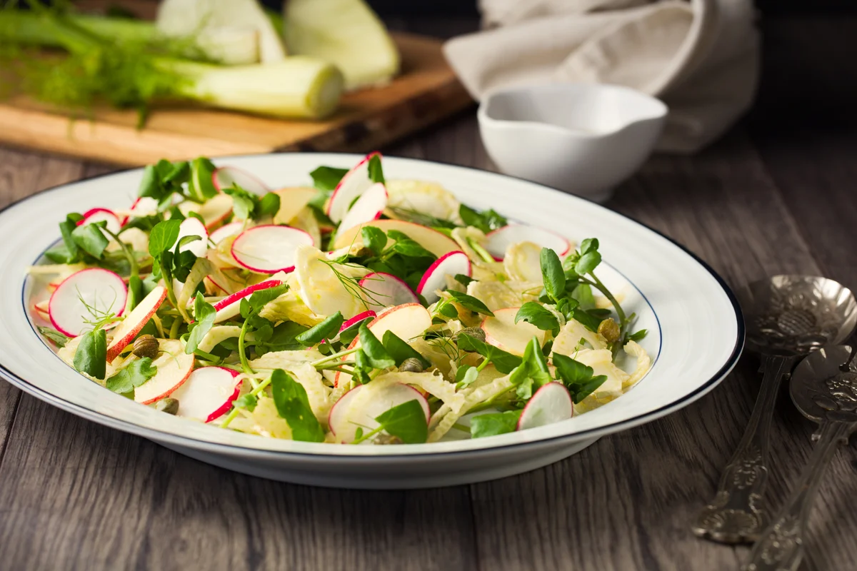 chicken and fennel salad
