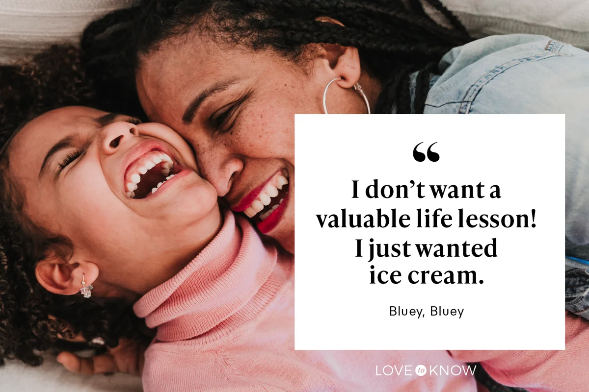 Little girl and her mother having fun together