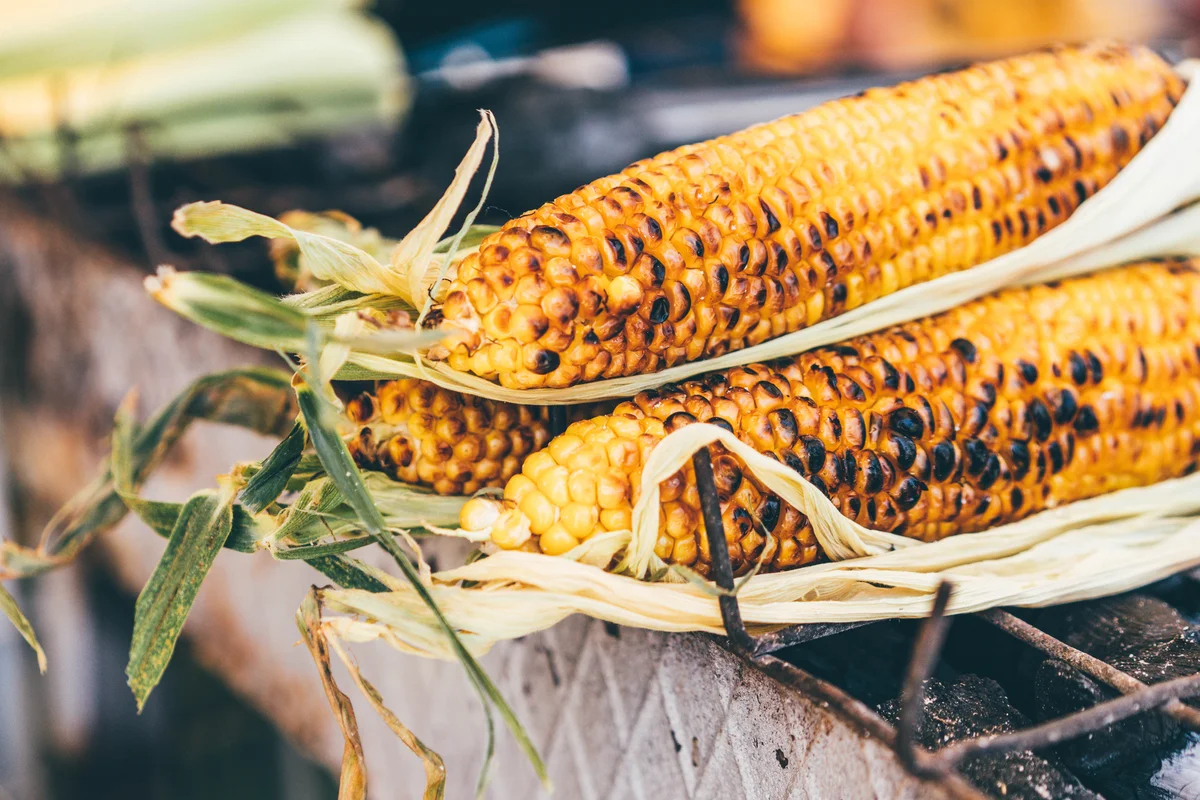 grilled corn