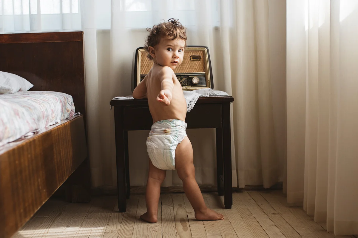 Portait of a 1 year old boy