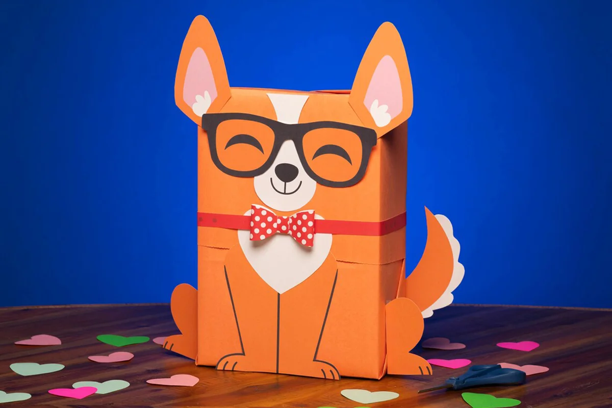 Corgi Valentine Box Printable Decor Kit