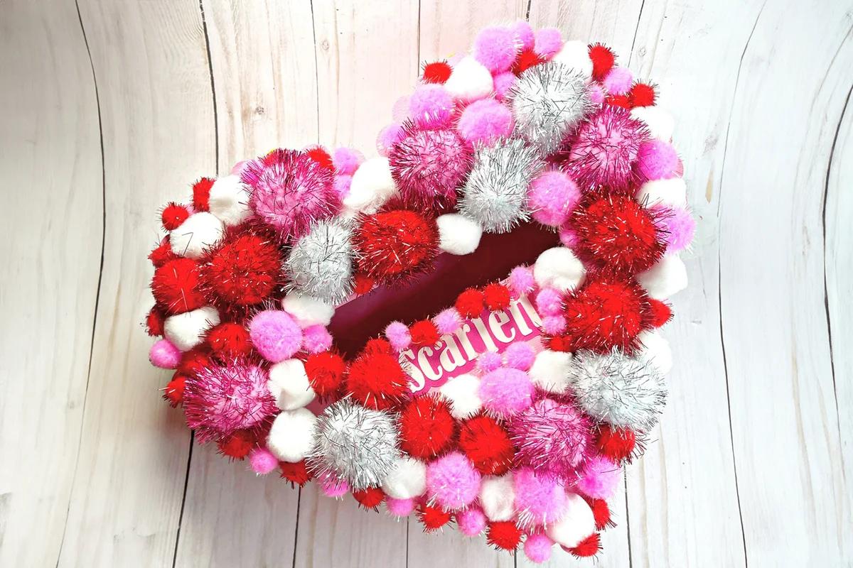 Heart Shaped Valentines box