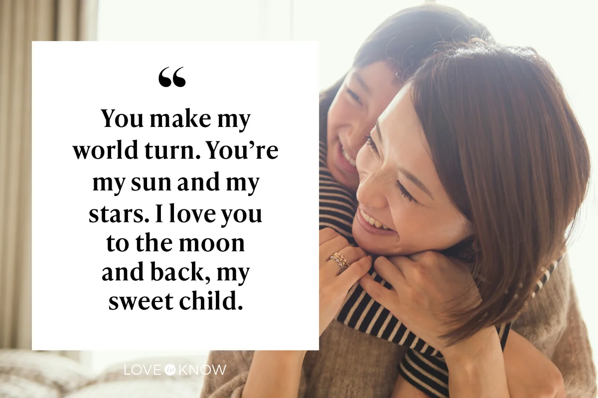 Mother and daughter having fun time in bed room