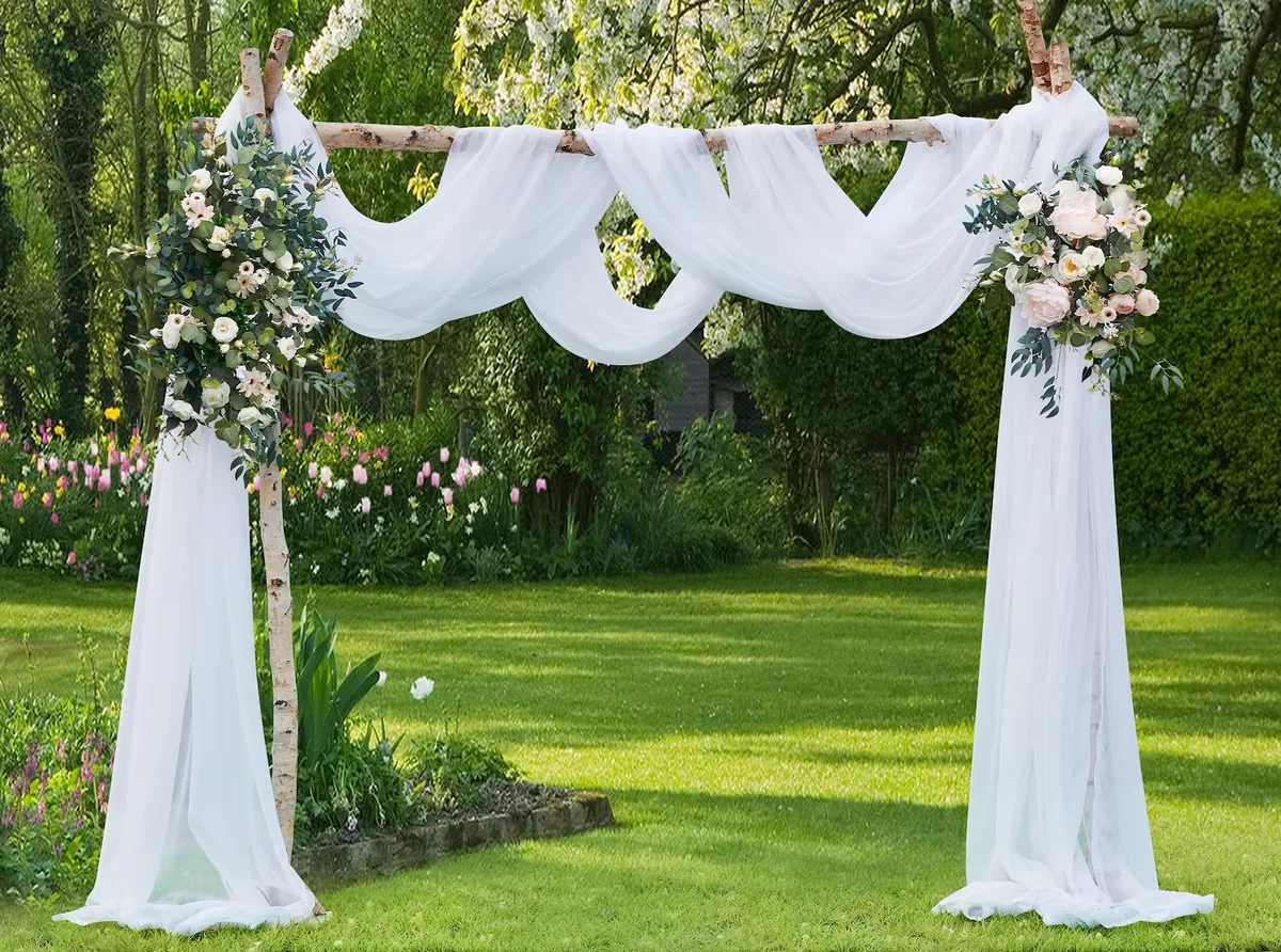 Wedding Arch Draping Fabric Bundle