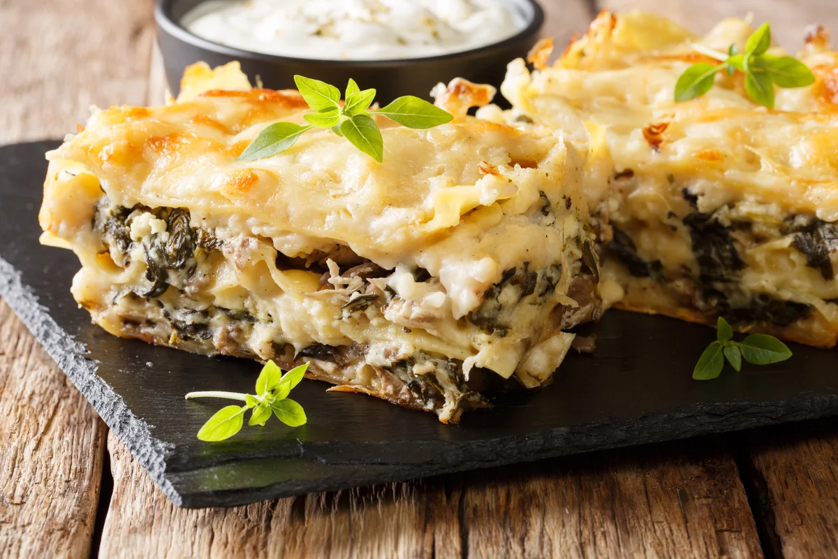 chicken lasagna