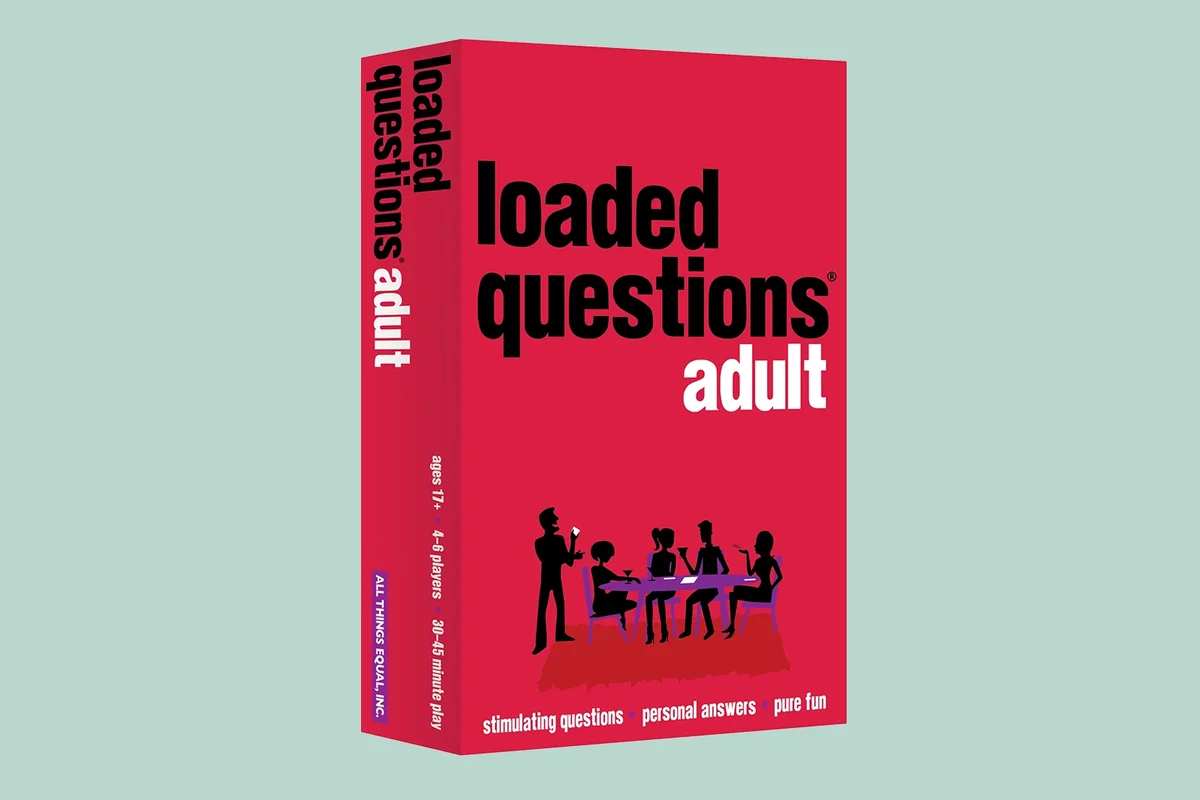 ADULT LOADED QUESTIONS - A Rousing Adult Party Game from All Things Equal, Inc.,Red
