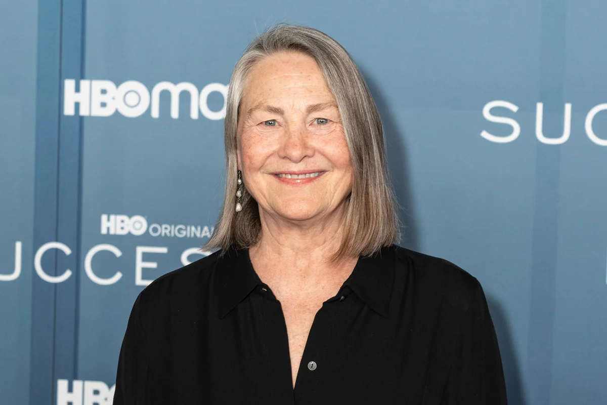 Cherry Jones at Succession Premiere