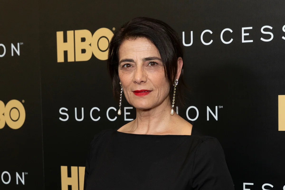 Hiam Abbass attends HBO drama Succession premiere