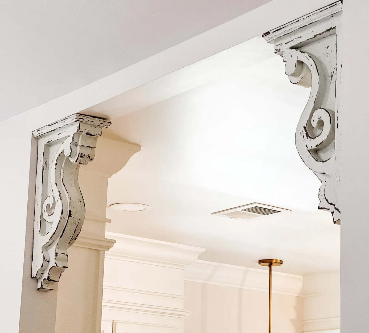 Distressed, Shelf bracket, farmhouse corbels