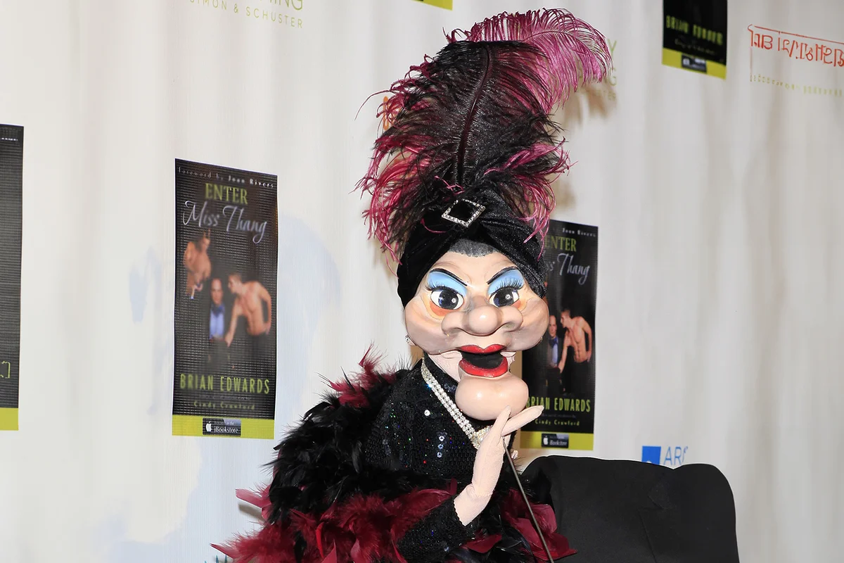 Madame, Gary Holland at the "Enter Miss Thang" Book