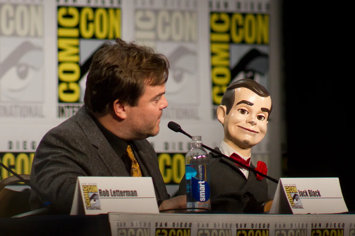 Jack Black & Slappy the Dummy